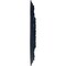 Ekena Millwork Blackthorn Ceiling Medallion (Canopies up to 4 7/8"), 11 3/4"OD x 3 5/8"ID x 1"P, Midnight Dream CM11BLMDF - alternate 5